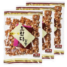 에코푸드 오란다강정, 3개, 180g
