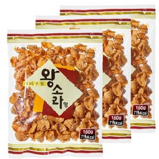 에코푸드 왕소라형 과자, 3봉, 160g