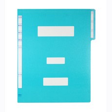 현풍화일 Hyeonpunghwail A4 PP彩色政府文件, 藍色, 10本