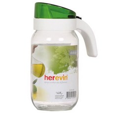 헤르빈 돌체 유리소스병 그린, 1000ml, 1개, 1개