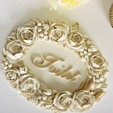 高腳花朵廁所門牌, 1 個, 混合色