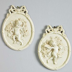 Kidari 小天使牆壁裝飾組, 混合顏色, 2 件