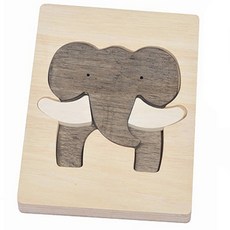 블루리본 코끼리 그림퍼즐, 1개