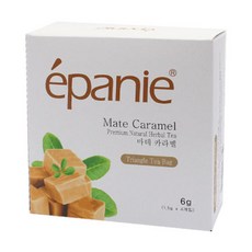 에빠니 허브뜨레 마테 카라멜 티백, 1.5g, 4개입