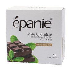 에빠니 허브뜨레 마테 초콜렛 티백, 1.5g, 4개입
