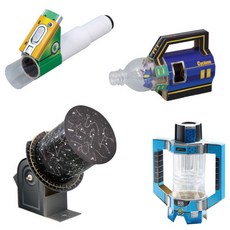 사이언스크래프트 과학키트 세트#2, 별자리투영기 1p + 40배율LED현미경 1p + ECO랜턴 1p + 진공청소기 1p