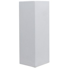 MORYARTS 幾何圖形五角柱石膏像, 1 個, 10 x 22 厘米