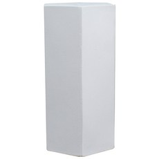 幾何圖形六角柱石膏像, 1 個, 10 x 22 厘米