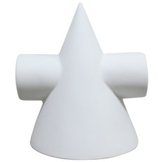 幾何圖形 圓錐 + 圓形石膏像, 1 個, 18 x 20 厘米