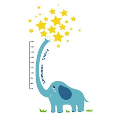 ITSTICS 秘密方式你好大象高度裝飾貼紙, 一個