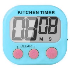 마켓홈 LCD 디지털 타이머 블루, 1개