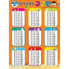 쉽게 외우는 구구단, 새샘출판사