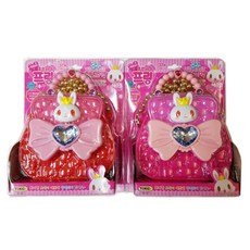 정경유통 프링공주 핸드백 랜덤발송, 혼합 색상, 1개