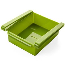 리빙조이 냉장고 클립 정리박스, 그린, 1개
