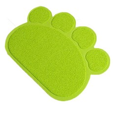 TOMAGO 腳掌落砂墊, 寬 54.4 厘米 x 高 45 厘米, 綠色, 1個