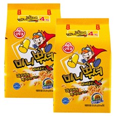 오뚜기 미니뿌셔 바베큐맛, 220g, 2개