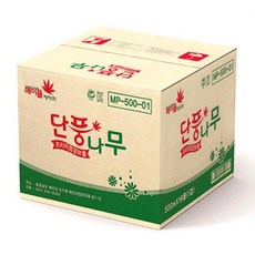 메이플 단풍나무 점보롤 1겹 500m, 16롤, 1박스, 16개입, 1개