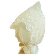 nordico 嬰兒素色蕾絲帽子