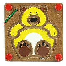 블루리본 곰돌이 자석미로놀이, 3세 이상, 1개