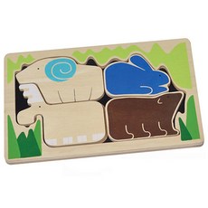 블루리본 숲속 애니멀퍼즐, 3세 이상, 4피스, 1개