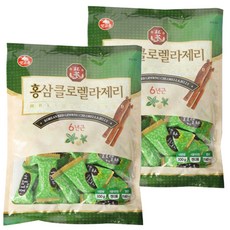 맛고을 홍삼클로렐라제리, 300g, 2개