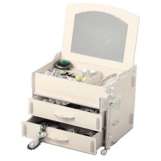 라이프포인트 DIY 화장품 정리함 212, 화이트, 1개