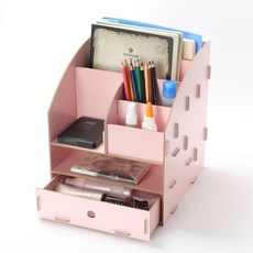 라이프포인트 DIY 화장품 정리함 33, 1개, 핑크