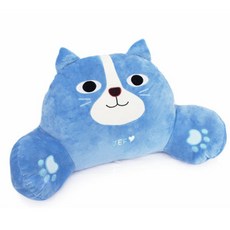 ANINARA 挪威貓咪大款腰部靠墊, 傑夫(藍色)