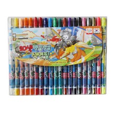 영아트 뱅글뱅글색연필7000/PK72, 1개, 20색, 20색, 1개