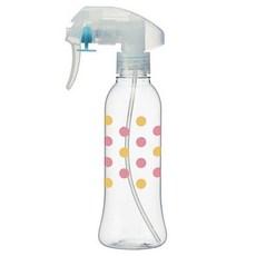 Cute 圓點印花噴油瓶, 粉色的, 1 個