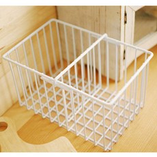 Agiagi Etsuko的滑動式雙格分隔籃 10141, 單一顏色, 1 個, 1個