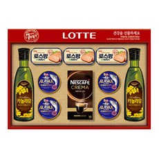 롯데푸드 엔네이처 특선A호, 로스팜 엔네이처 120g 3개입 + 언네이처 연어 100g 4개입 + 네스카페 크레마 아메리카노 로마 18g  + 카놀라유 500ml 2개입, 1세트, 1개