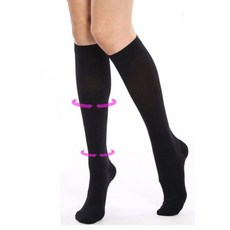 캉달 KN-280 압박용밴드 판타롱형 단계압박스타킹, S, 검정, 1개