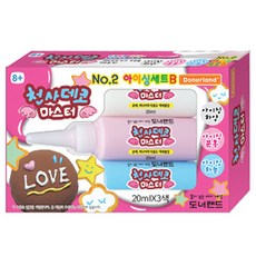 도너랜드 천사데코마스터 아이싱세트B 클레이아트 도구, 혼합색상, 1개