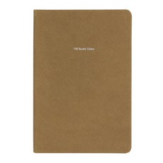 안테나샵 Table talk 100 Books' Editor 독서기록장, Neutral beige, 1개