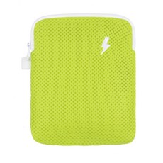 안테나샵 에어메쉬 충전기 파우치, Lime Yellow, 1개