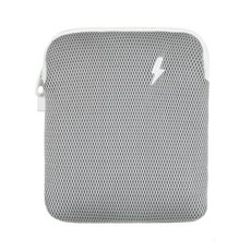 안테나샵 에어메쉬 충전기 파우치, Light Grey, 1개