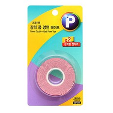 프린텍 강력 폼 양면테이프 /12mm x 2m, 2개
