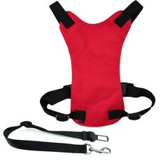 펫츠랜드 애견 차량 안전 하네스 레드, M, 1개