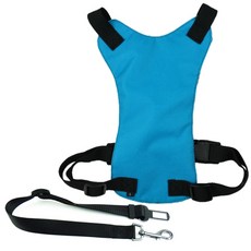 Pets Land Dog 車用安全帶 藍色, L, 1個