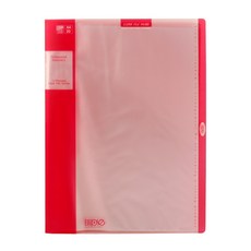 엘립스 UV 클리어파일 20p, 분홍, 1개
