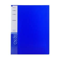 엘립스 클리어파일 20p, 파랑, 1개