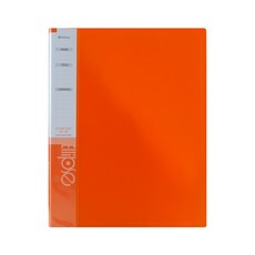 엘립스 클리어파일 40p, 주황, 1개