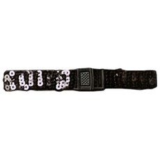 lamb-lamb 다이어리 밴드 Diaryband + Bookmark 15mm, blackspangle, 1개