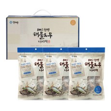 천연해물앤무 진심4호 다시팩, 120g