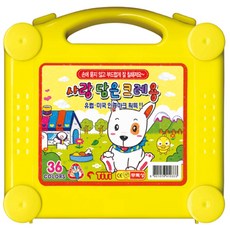 티티경인 사랑담은 손에묻지않는 크레용, 36색, 1개, 36색