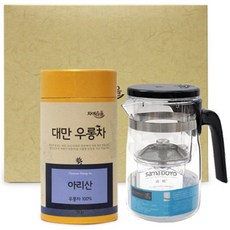 Chaye 茶具茶葉組禮盒, 阿里山茶 50g+茶壺, 1盒