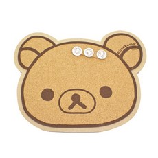 베스틴 리락쿠마 캐릭터코르크보드, 32 x 22 cm, 혼합 색상