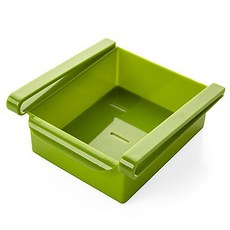 아울리빙 냉장고 거치 보관함, 그린, 1개