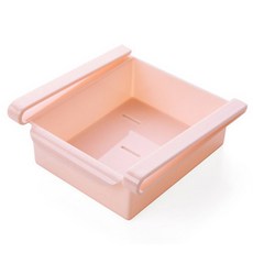 아울리빙 냉장고 거치 보관함, 핑크, 1개